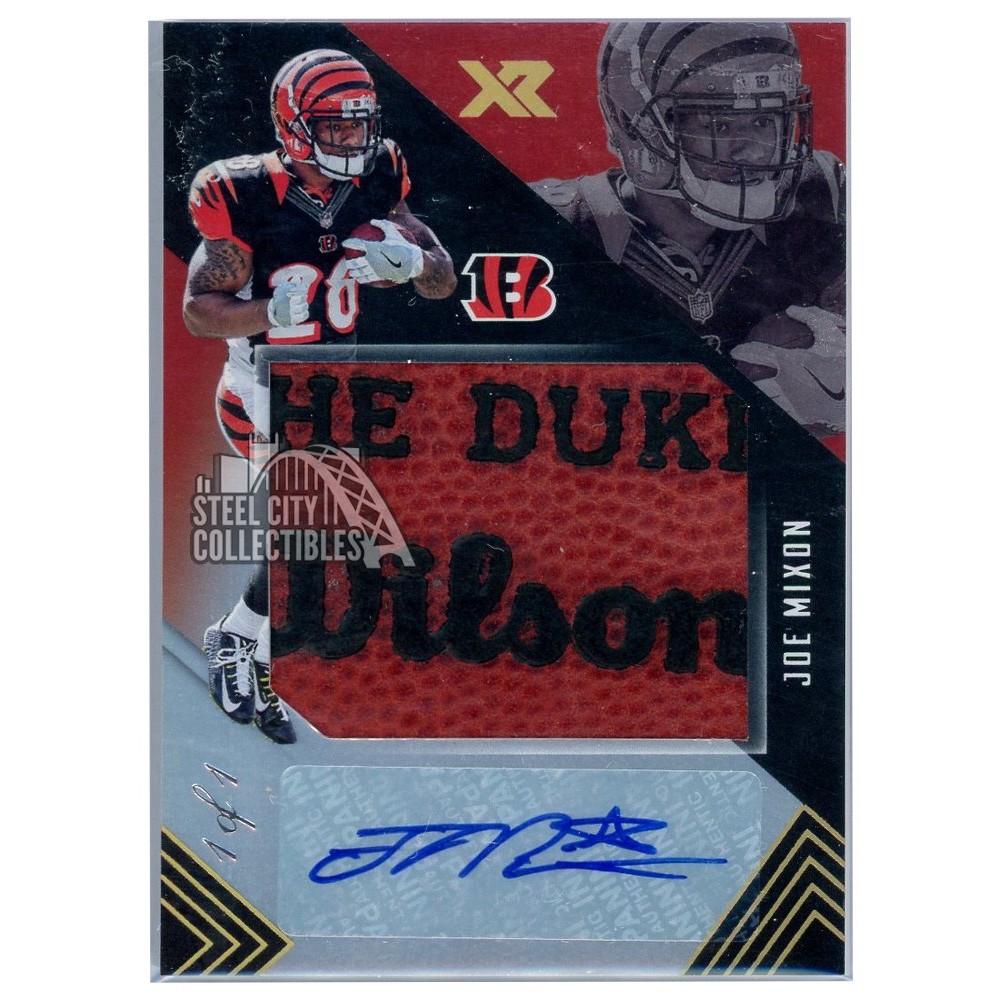 Joe Mixon 2017 Panini Xr Autograph Rookie Relic Card #RJA-JM 1/1 ...