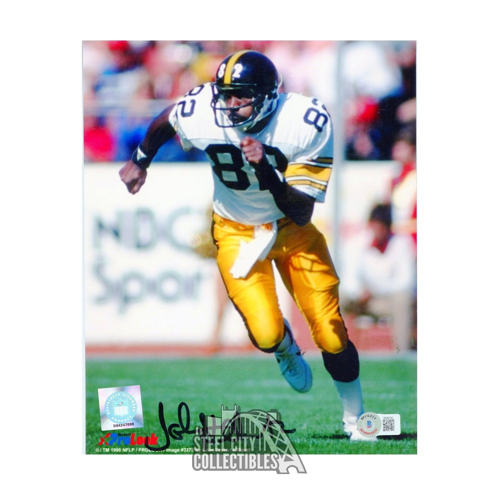 John Stallworth Autographed Pittsburgh Steelers 8x10 Photo (White