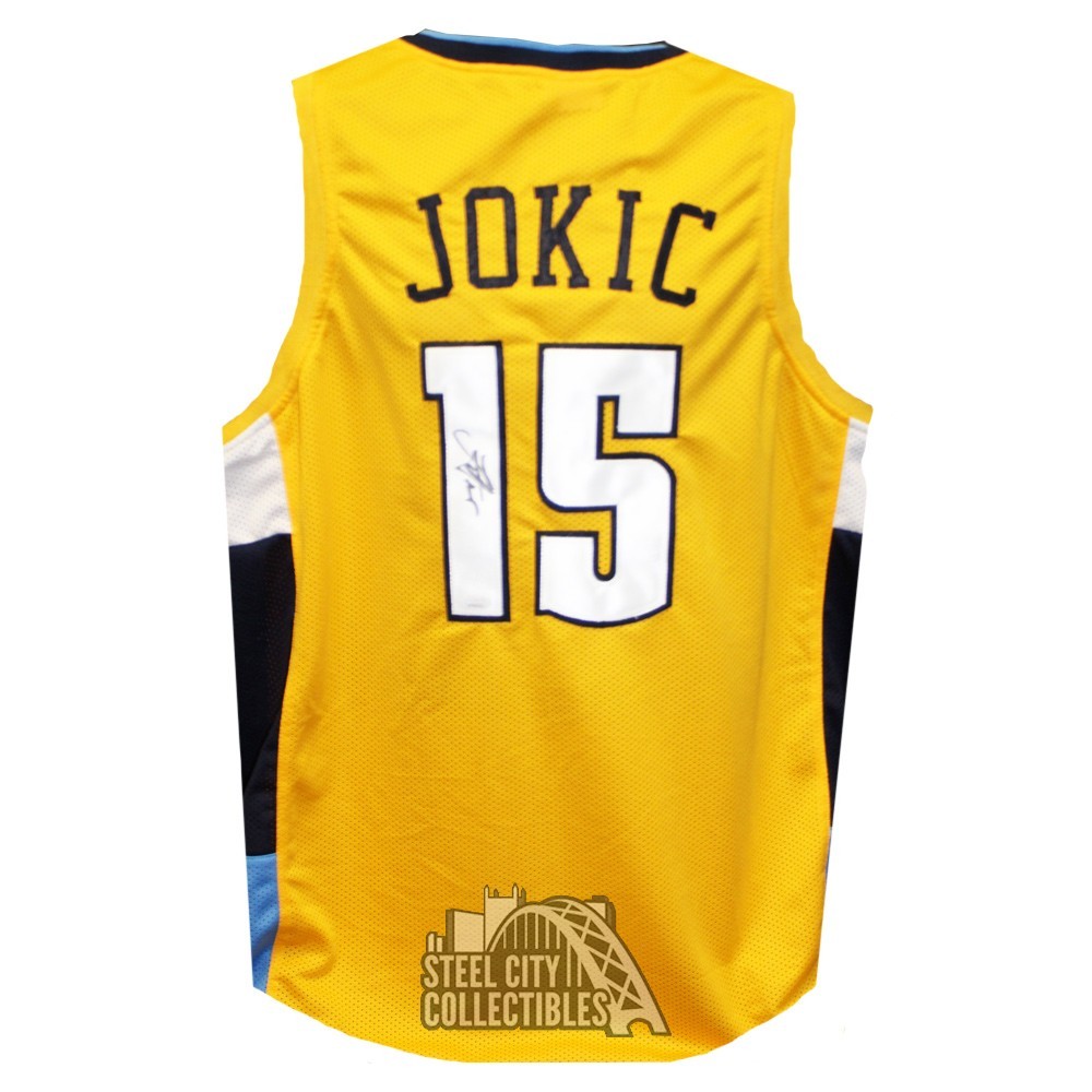 Shop Nikola Jokic jerseys to support the Nuggets in the NBA Finals