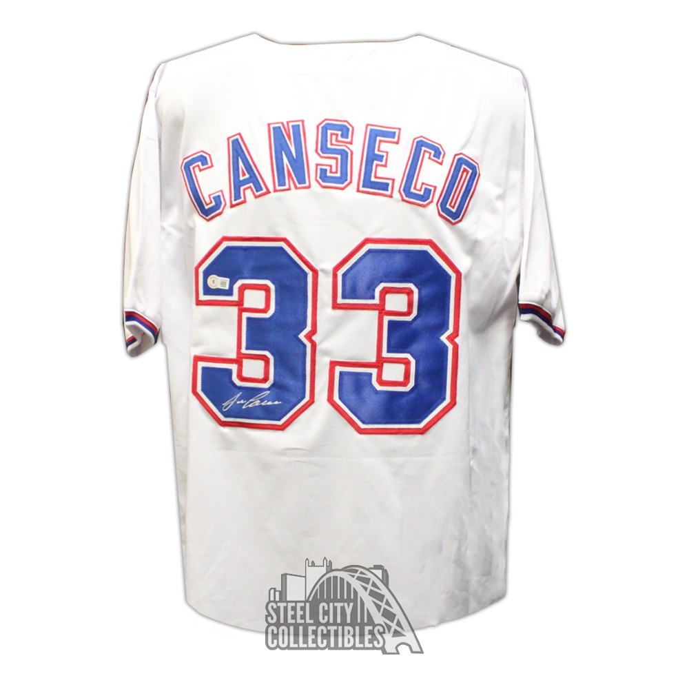 Jose Canseco Signed Jersey (Beckett)