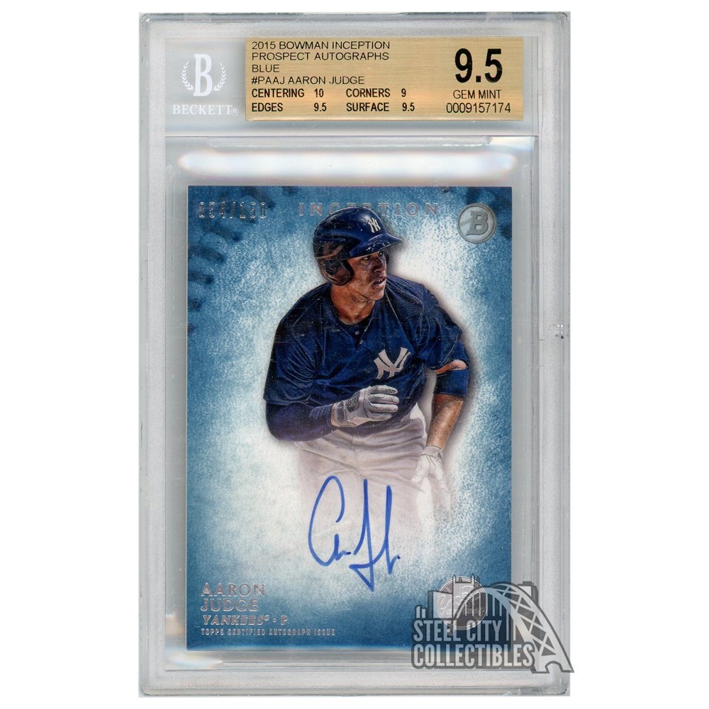 Aaron Judge Rookie Card Guide, Top Prospects, Best Autographs