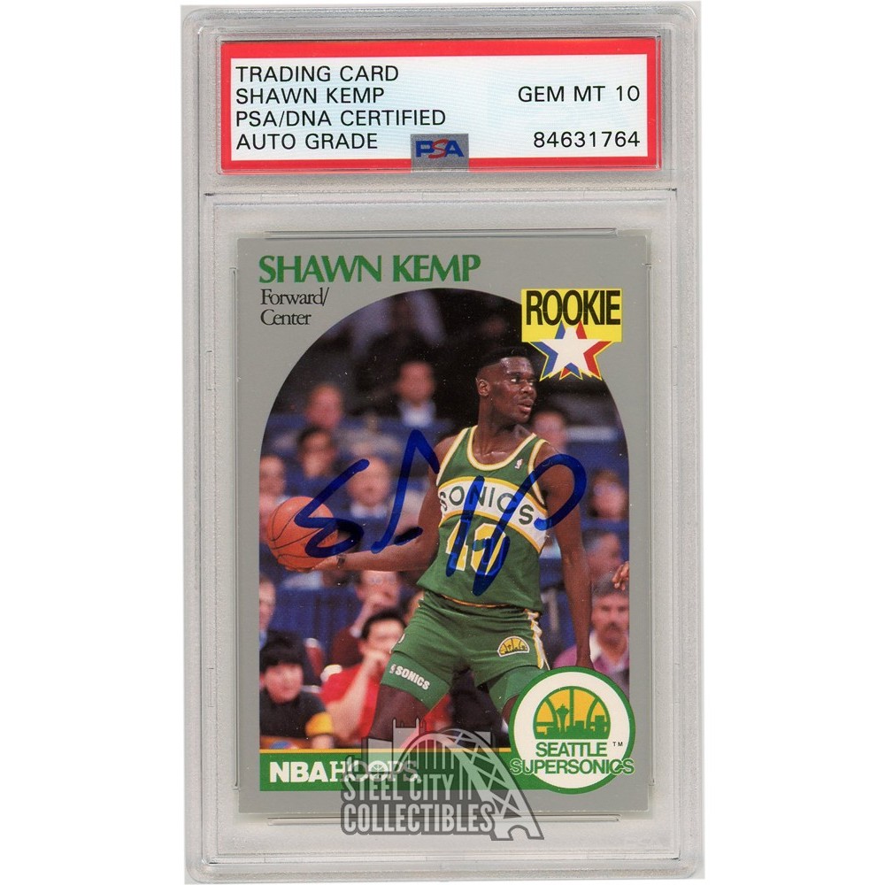 Shawn Kemp Signed Supersonics Jersey (PSA COA)