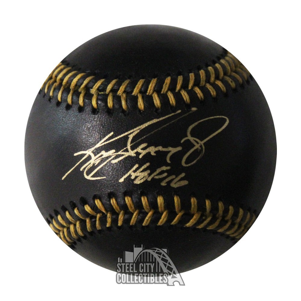 Ken Griffey Jr Autographed Hall of Fame HOF 16 Signed Baseball