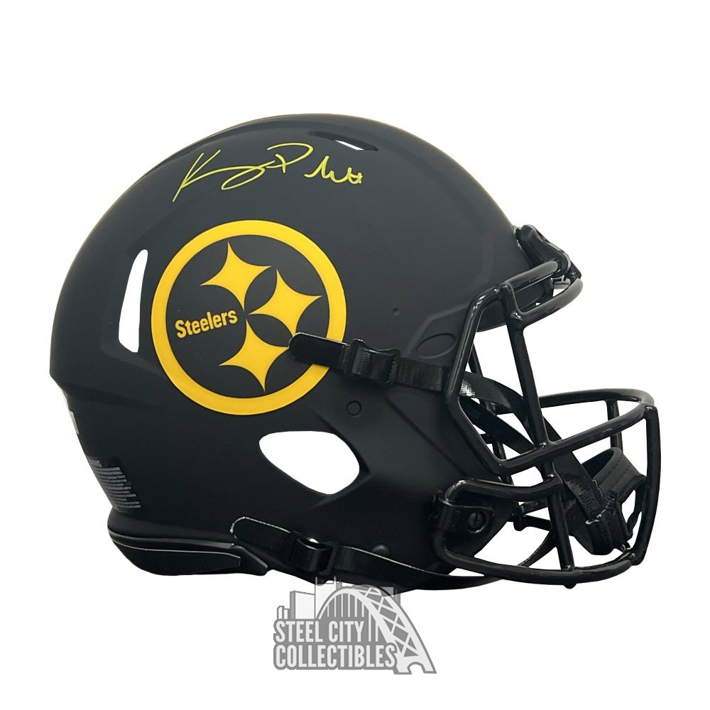 Kenny Pickett Autographed Pittsburgh Eclipse Authentic Full Size Football  Helmet - BAS