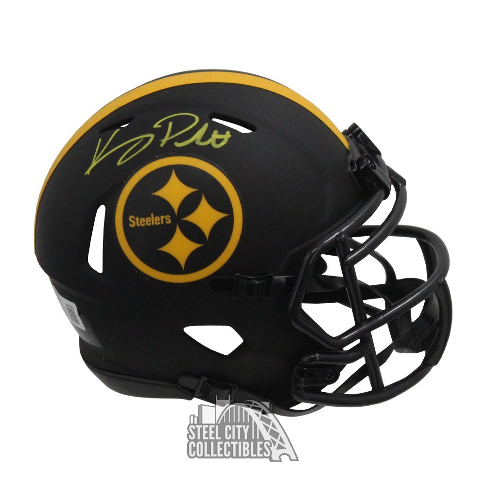 Kenny Pickett Autographed Pittsburgh Eclipse Mini Football Helmet