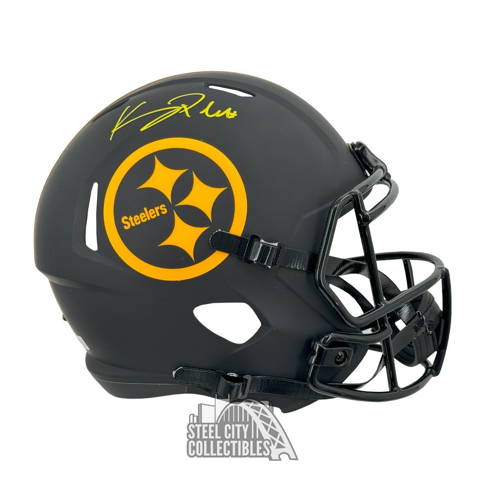 Kenny Pickett Autographed Pittsburgh Eclipse Replica Full-Size Football ...