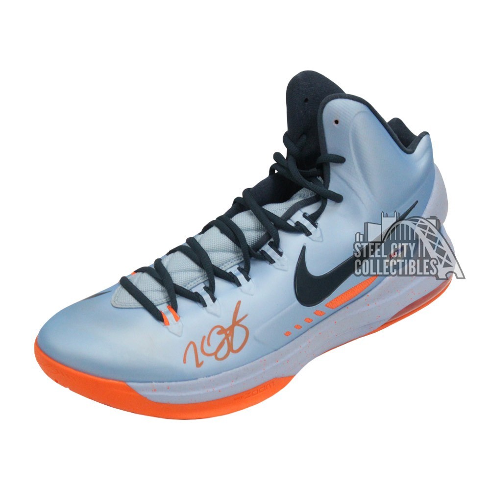 Durant Autographed Nike Basketball Shoe PSA/DNA (Left) Steel City