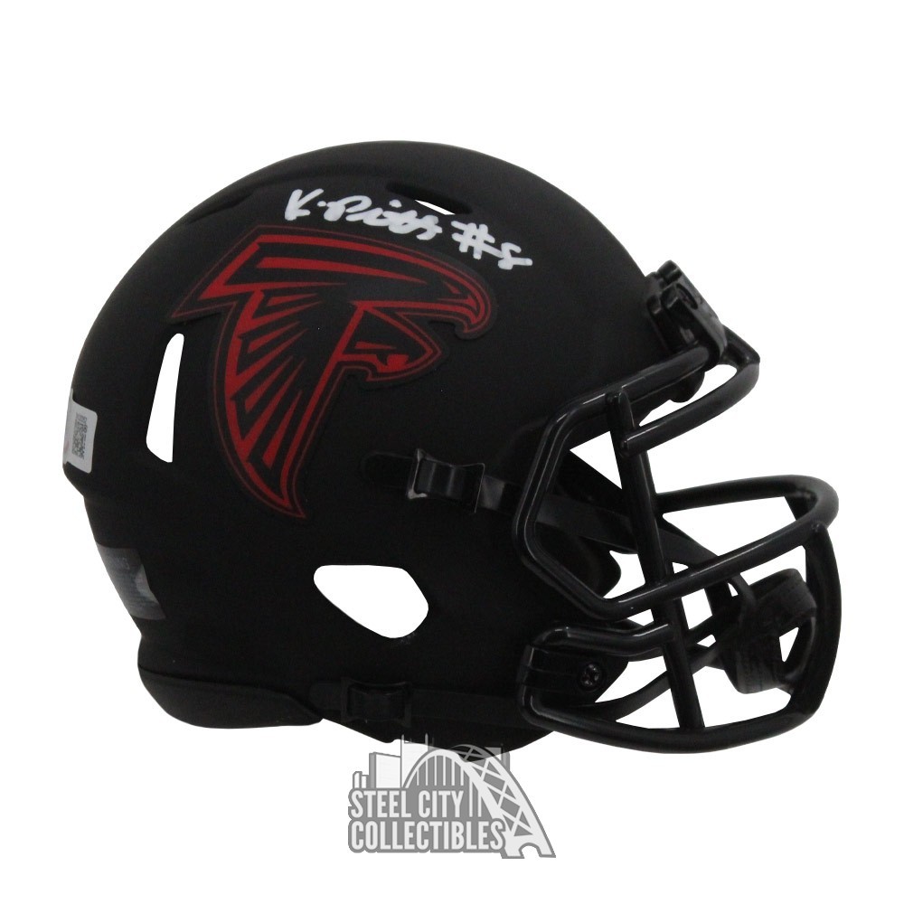 Kyle Pitts Autographed Signed Atlanta Falcons Eclipse Black Speed