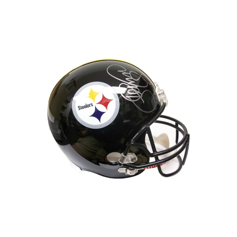 LC Greenwood Autographed Steelers Black Full-Size Helmet - JSA COA ...