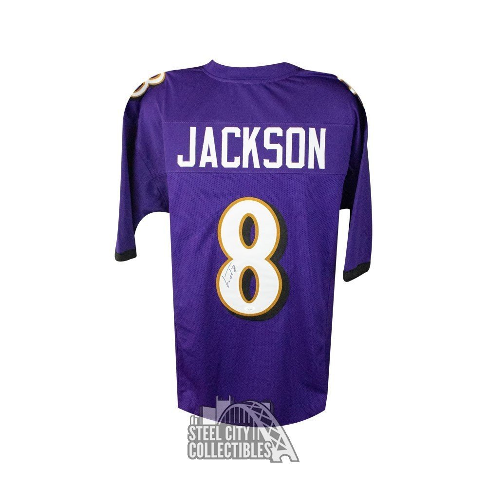 2019 Gold Rush Touchdown Autographed Football Memorabilia box DUAL Random  Team Group Break - Lamar Jackson Autographed Ravens Jersey