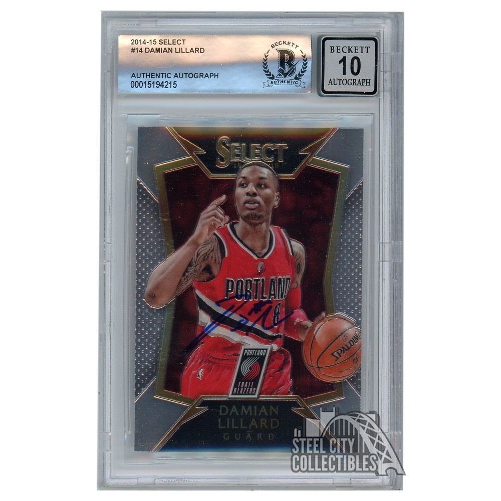 2021 select Damian cheapest Lillard gold /10