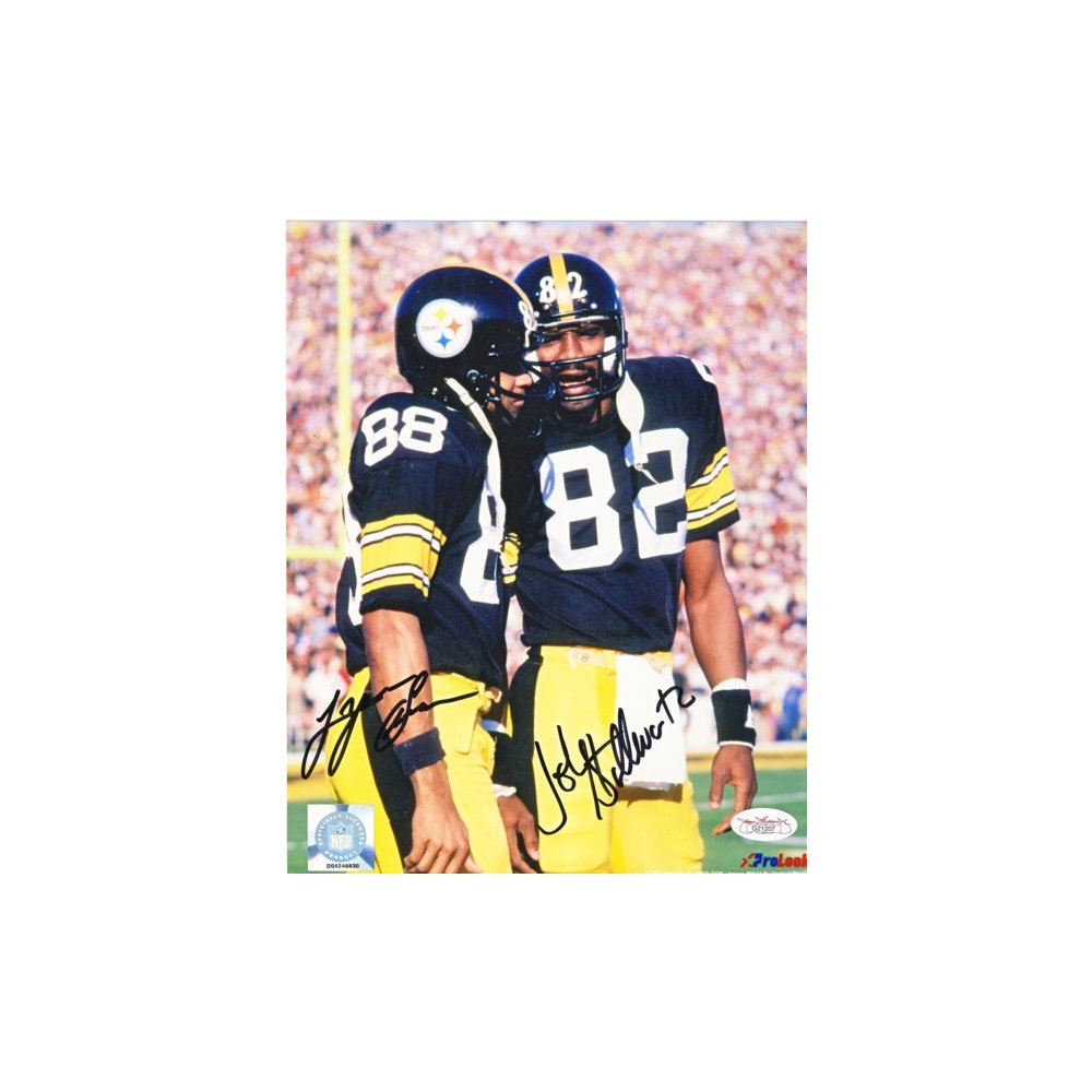 Lynn Swann, John Stallworth Autographed Pittsburgh Steelers 8x10 Photo -  JSA COA