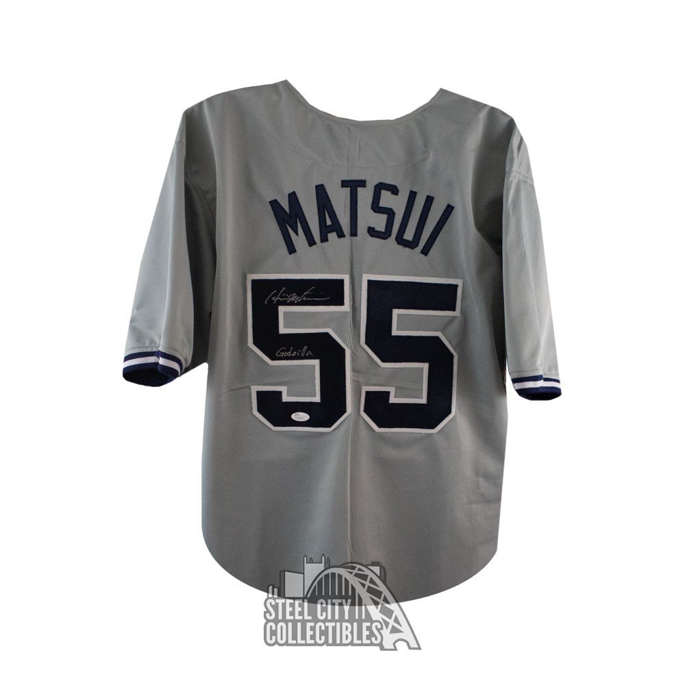 Hideki Matsui New York Yankees Autographed Home Jersey