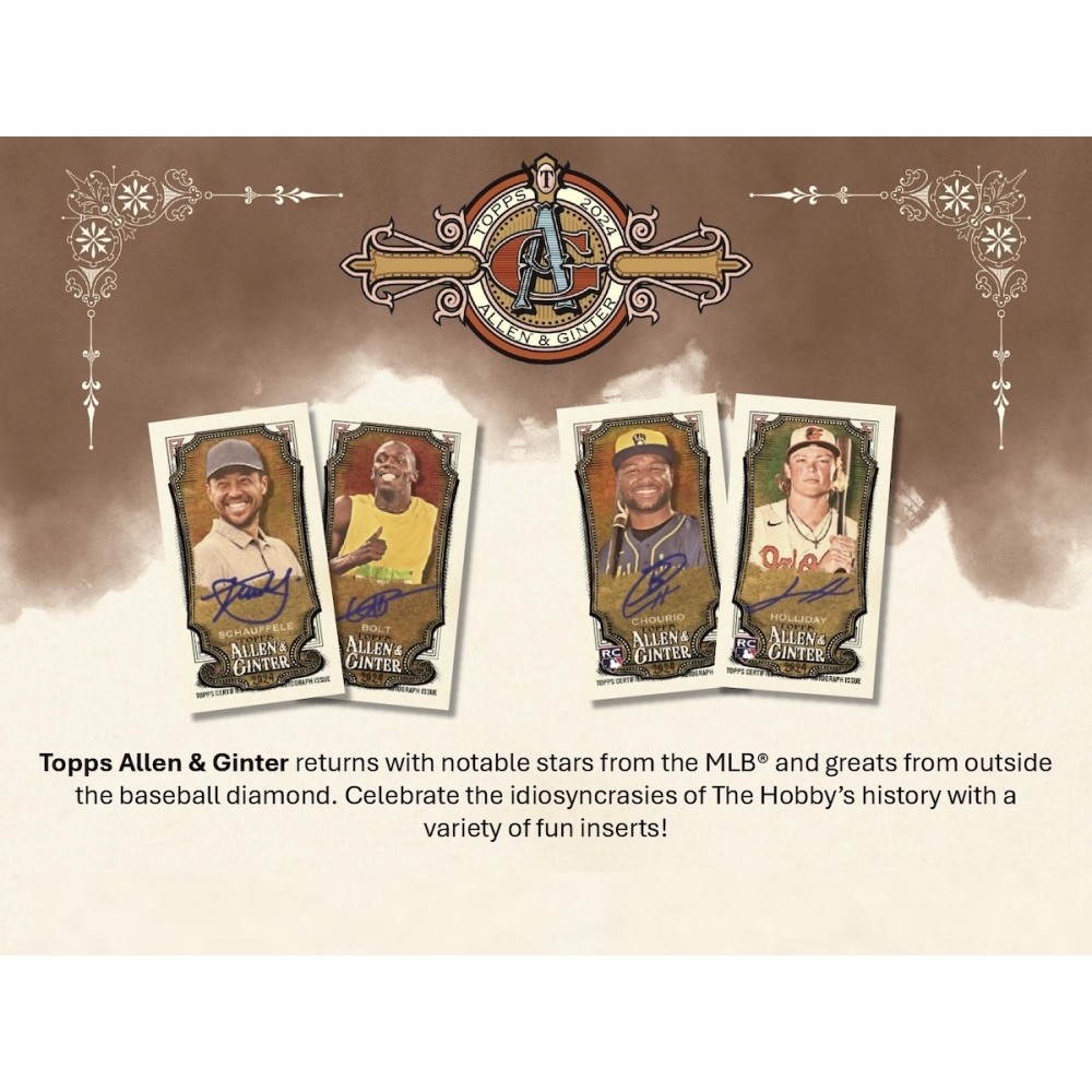 2022 Topps Allen & Ginter sold Baseball Factory Sealed 24-Pack Retail Box