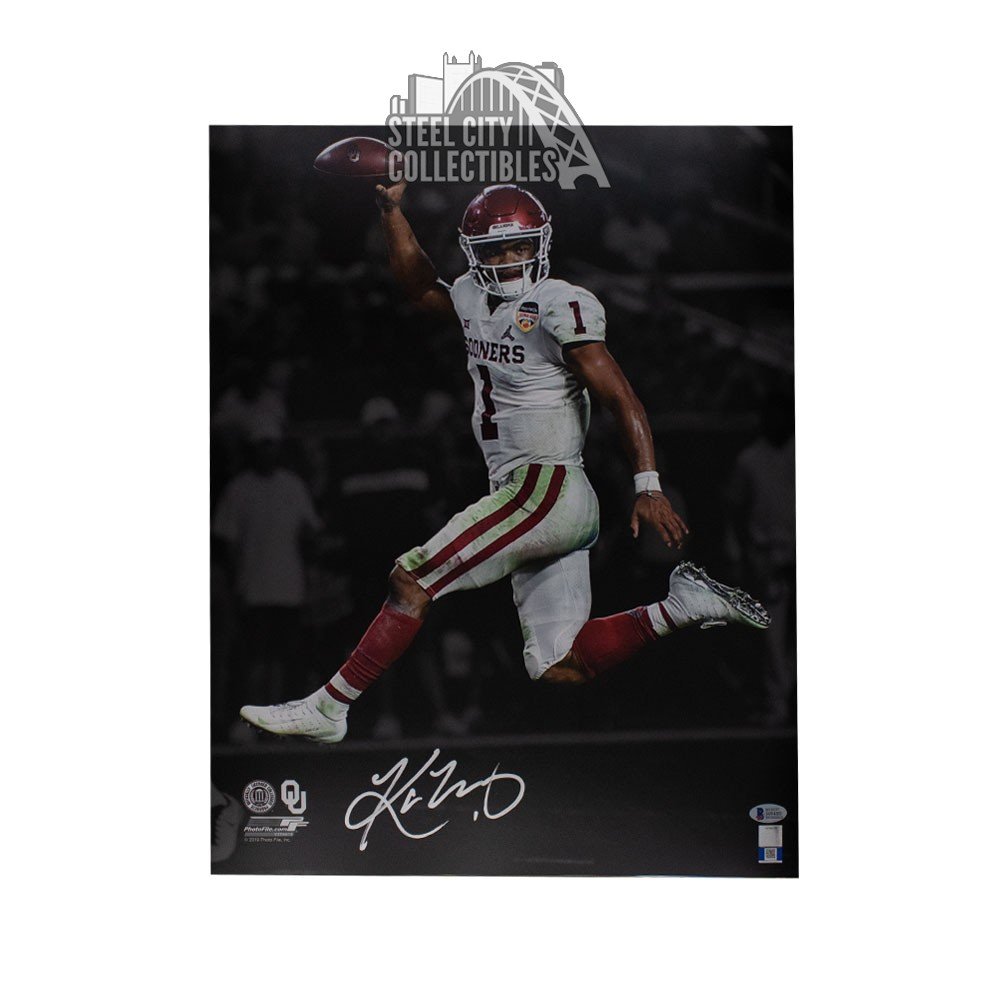 Kyler Murray Autographed Oklahoma Sooners 16x20 Photo - BAS COA