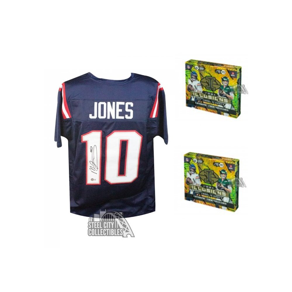 NEW Mac Jones Custom Pink New England Patriots Football Jersey