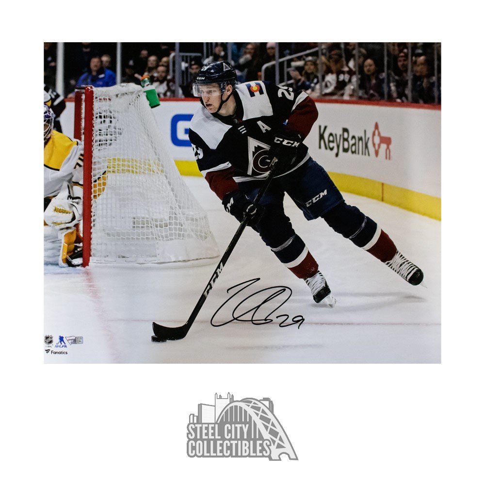 Nathan Mackinnon Colorado Avalanche Autographed Signed Fanatics Jersey