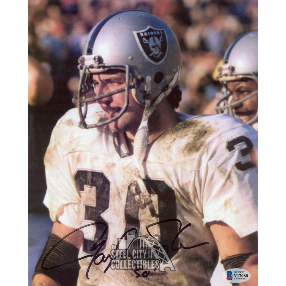 Oakland Raiders Mark Van Eeghen, 1976 Afc Championship Sports Illustrated  Cover Acrylic Print