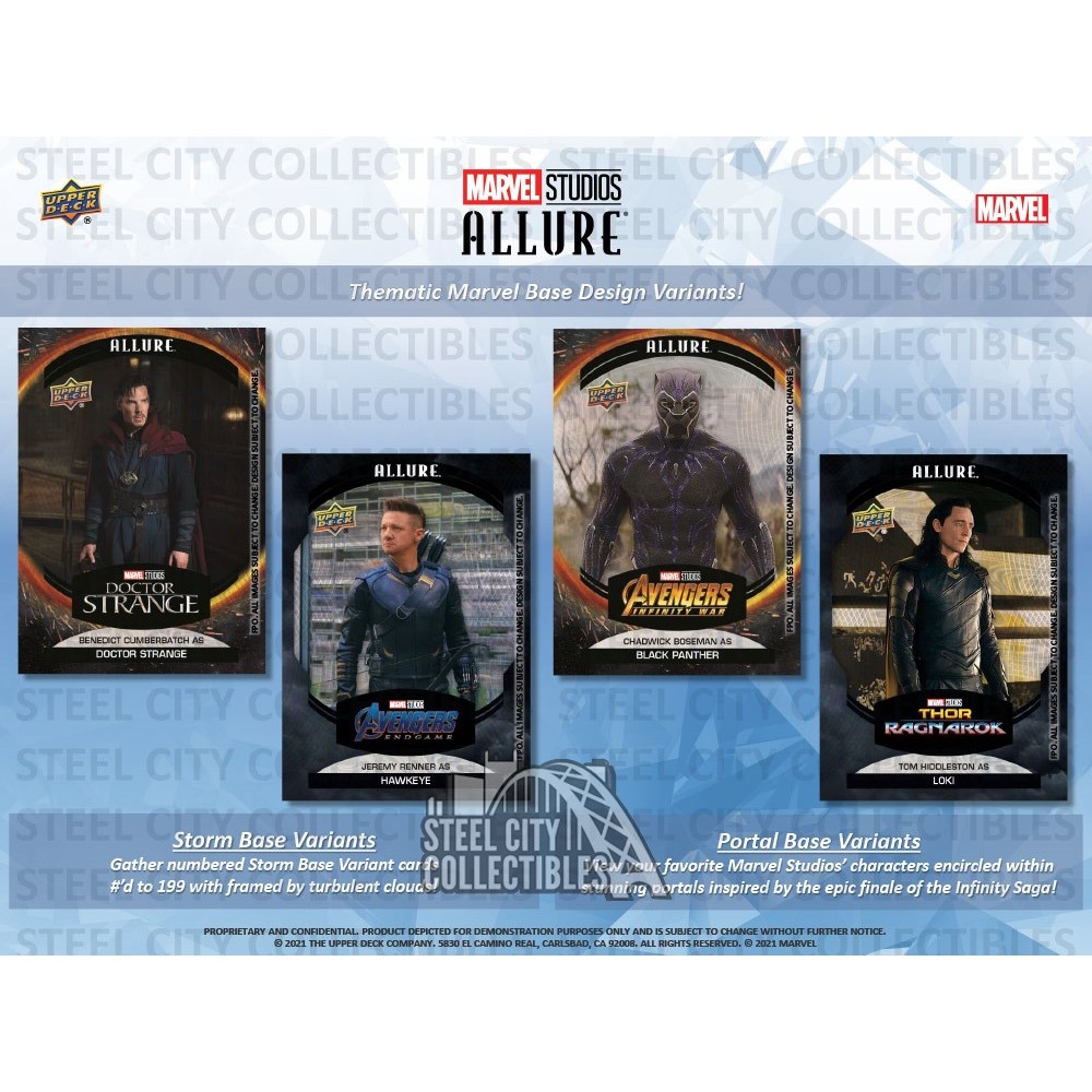 2022 Upper Deck Marvel Allure Hobby Box | Steel City Collectibles