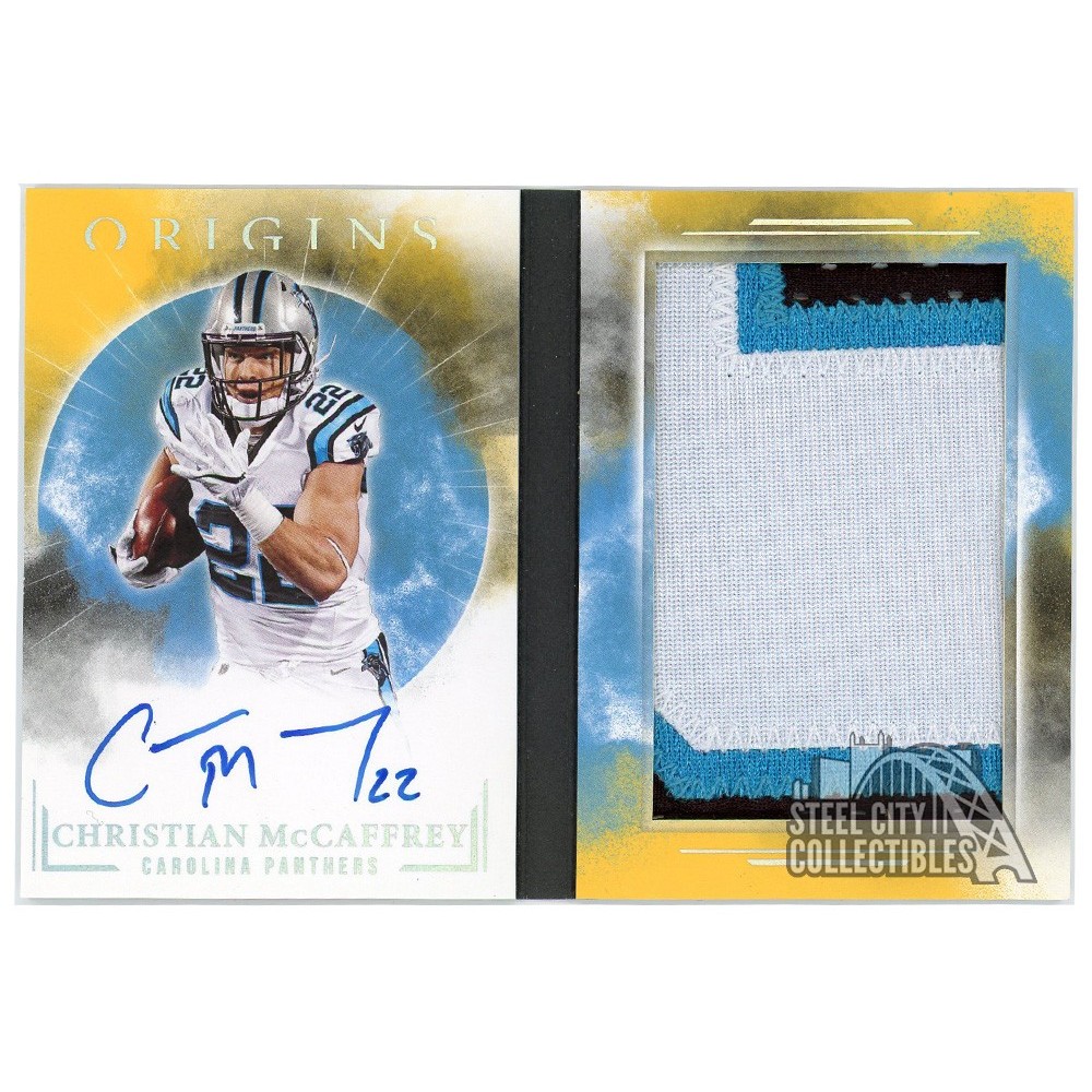 Christian McCaffrey popular Rookie Auto/20