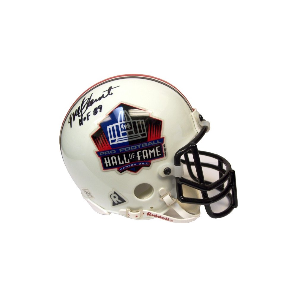 Autographed Hall Of Fame Mini Helmet