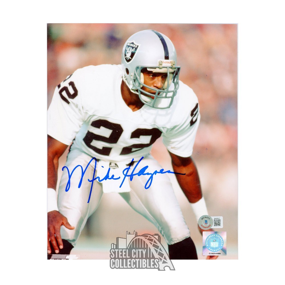 Mike Haynes Autographed Oakland 8x10 Football Photo - BAS