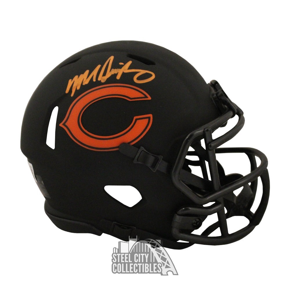 Mike Singletary Autographed Chicago Bears Eclipse Mini Helmet –