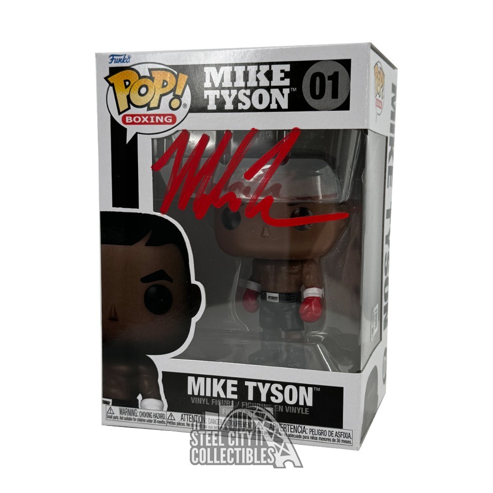 Mike high quality Tyson Funko Pop Autographed