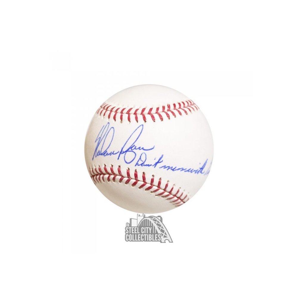 Nolan Ryan signed baseball