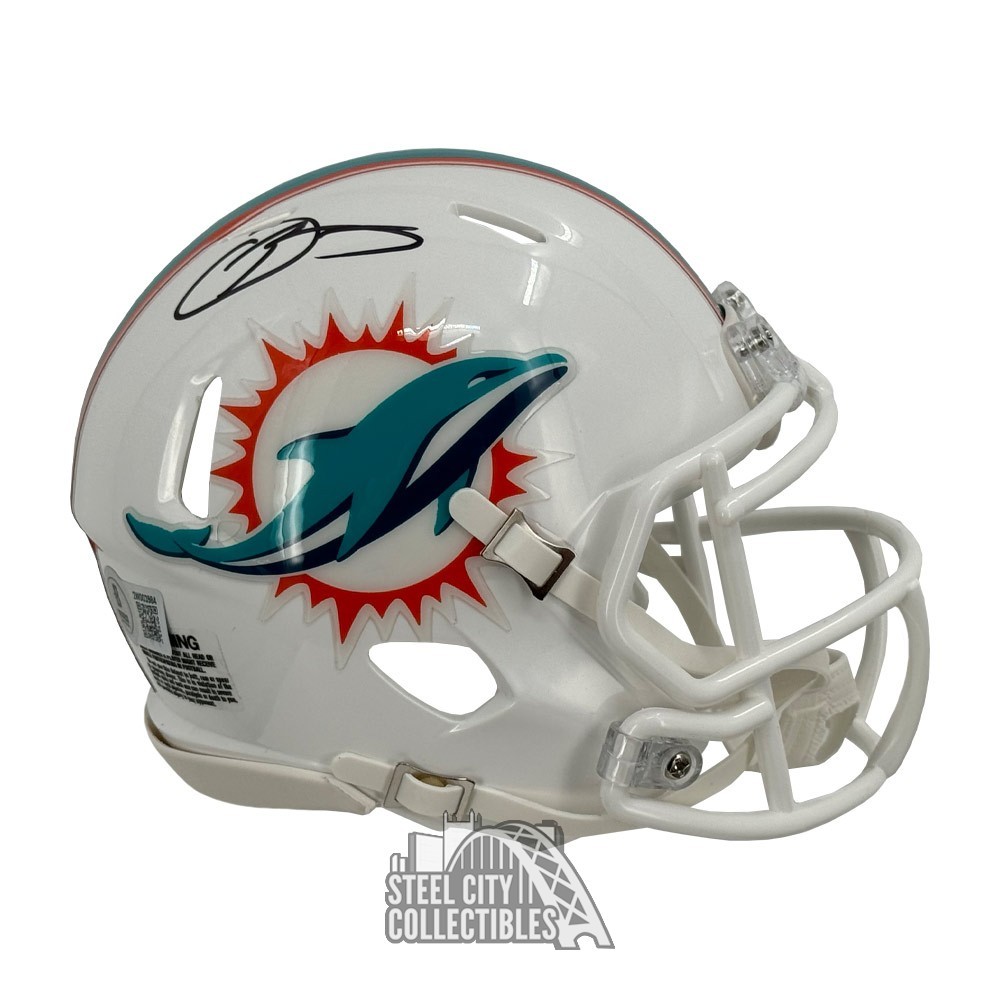 Odell Beckham Jr Autographed Miami Speed Mini Football Helmet BAS