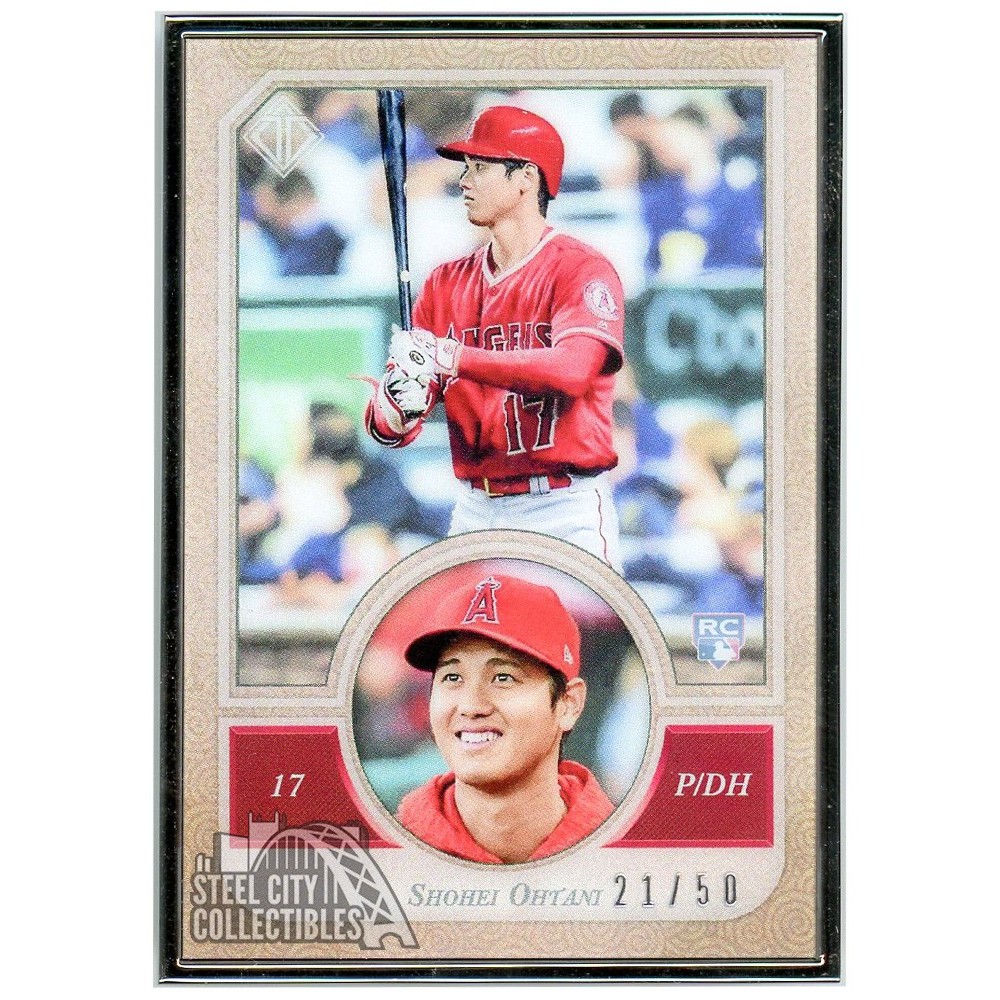 Shohei Ohtani 2018 Topps Transcendent Rookie Card #T-SO15 21/50 | Steel ...