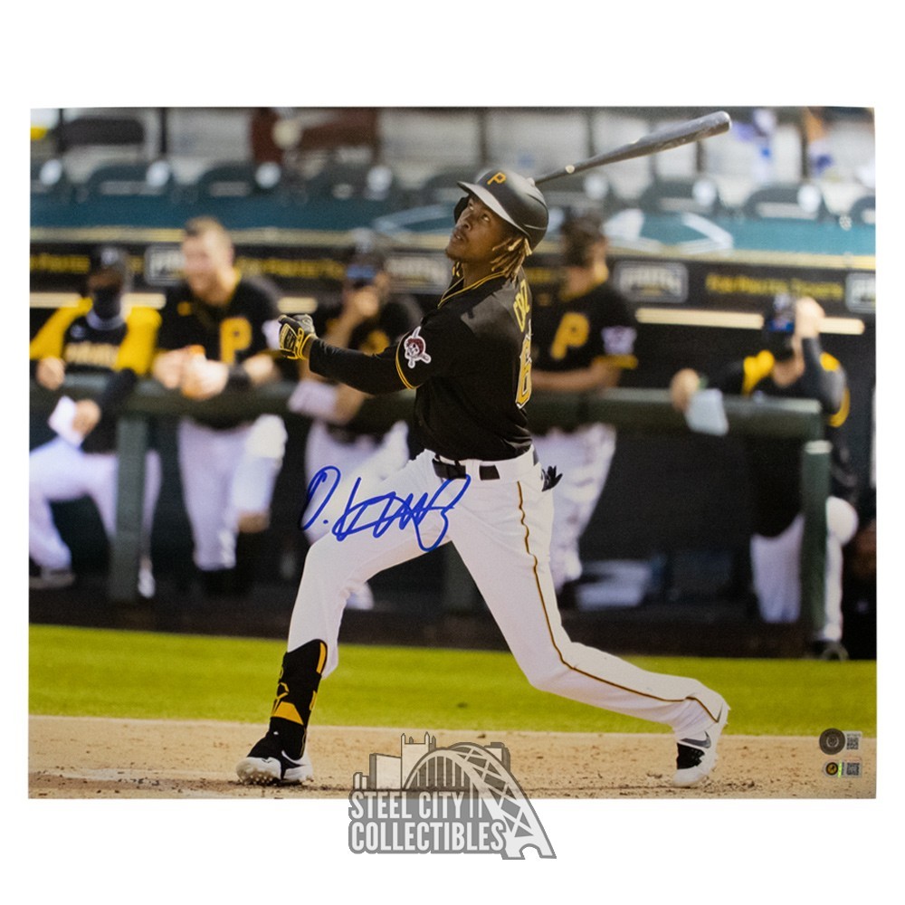 Autographed/Signed Oneil Cruz Pittsburgh Black Baseball Jersey JSA