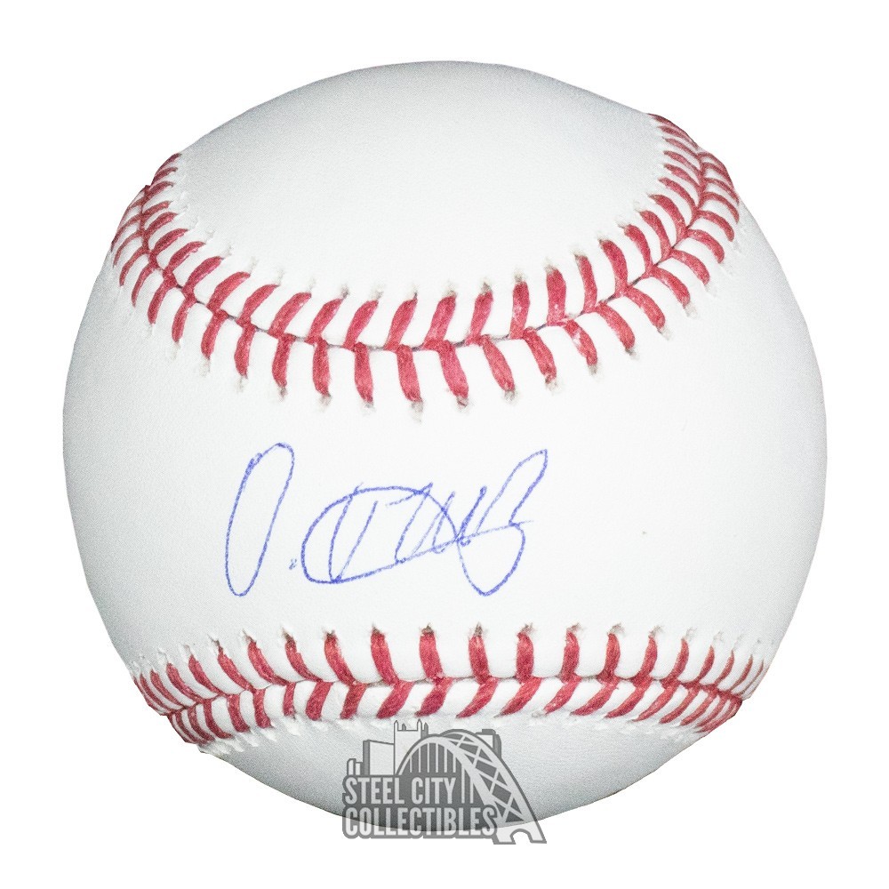 Oneil Cruz Autographed Official MLB Baseball BAS Steel City