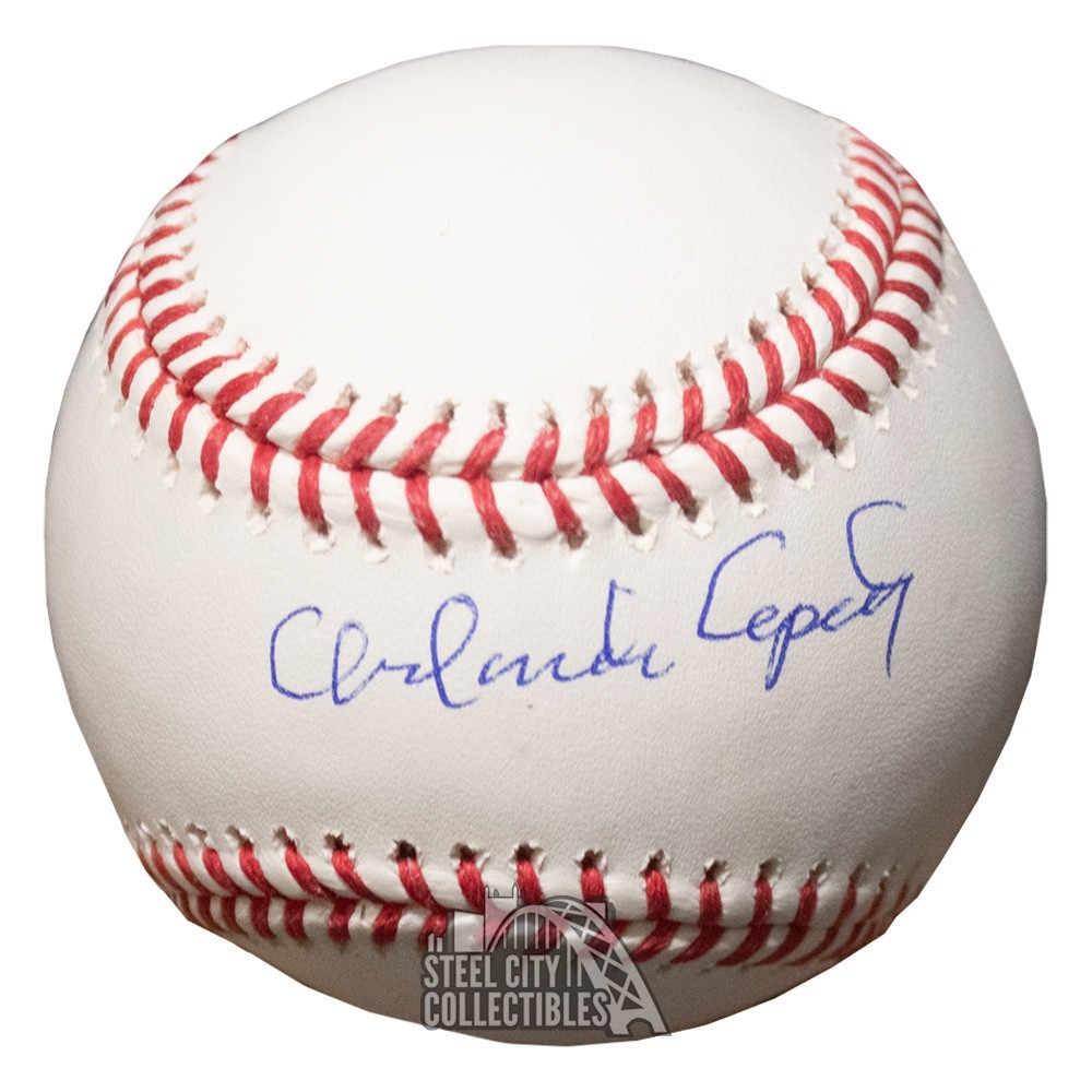Orlando Cepeda Autographed Official MLB Baseball - BAS
