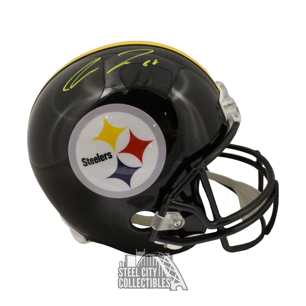 Pat Freiermuth Autographed Pittsburgh Replica Full-Size Football Helmet -  BAS