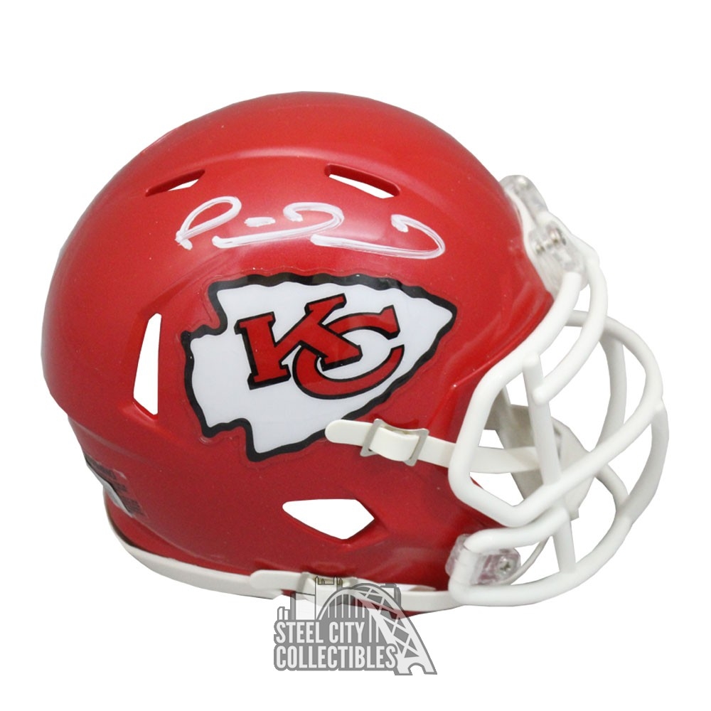 Patrick Mahomes Autographed Kansas City Chiefs Speed Mini Helmet