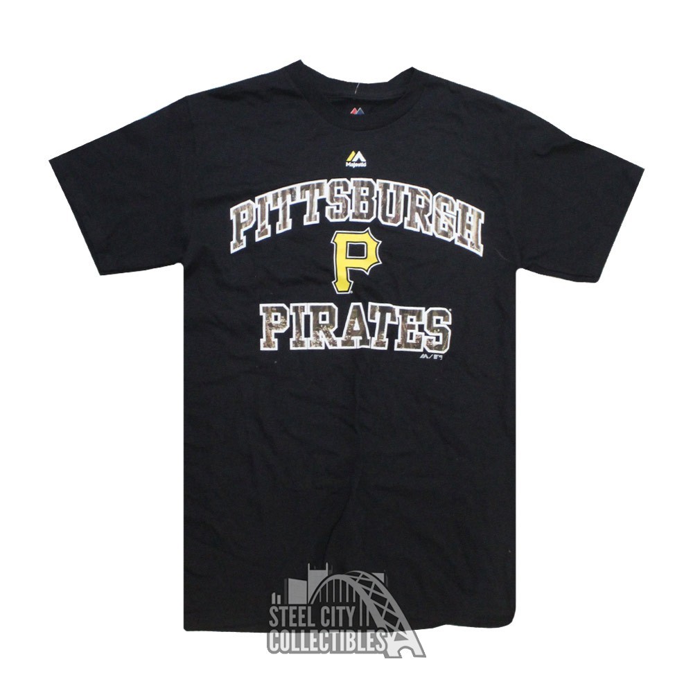 Pittsburgh Pirates Gray Majestic Polo Shirt