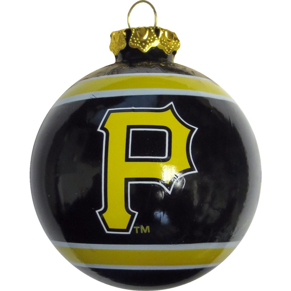 Pittsburgh Pirates Raise the Jolly Roger Glass Ball Ornament
