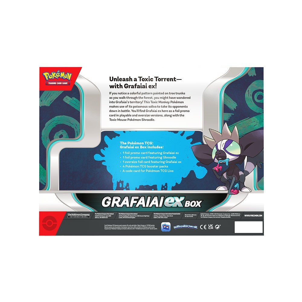 Pokemon Grafaiai ex Collection Box | Steel City Collectibles