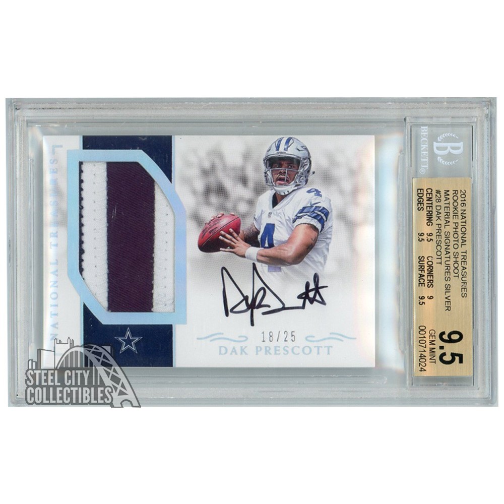 Dak Prescott hotsell Rookie Auto