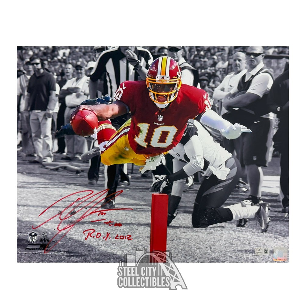 RG3 Autographed offers Redskins Football