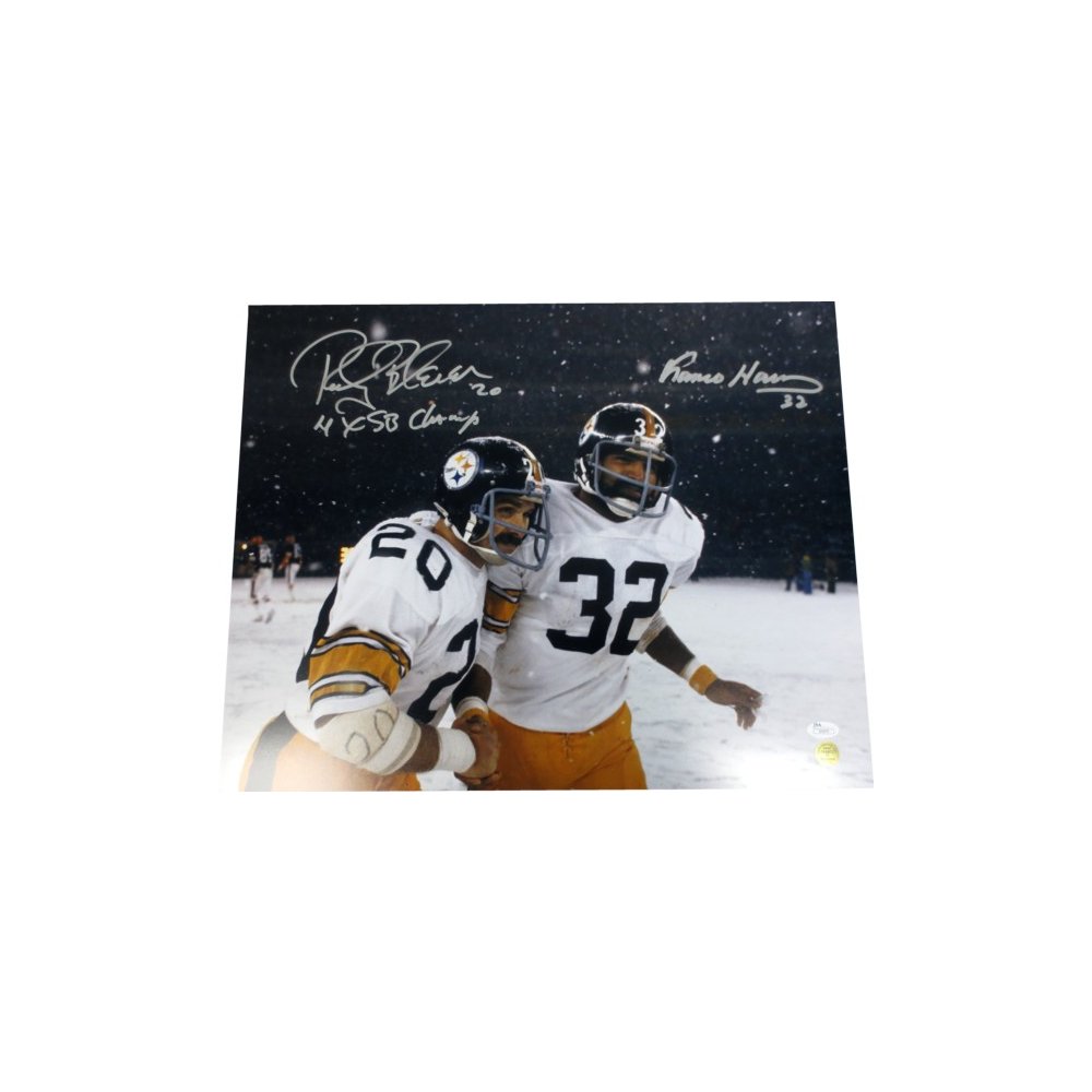 Pittsburgh Steelers Rocky Bleier Signed Ins Full Size Salute Rep