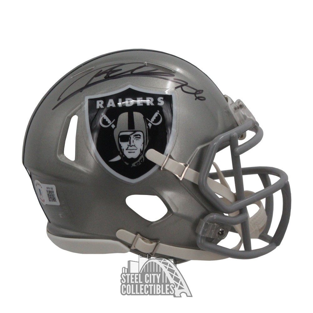 rod woodson autographed helmet