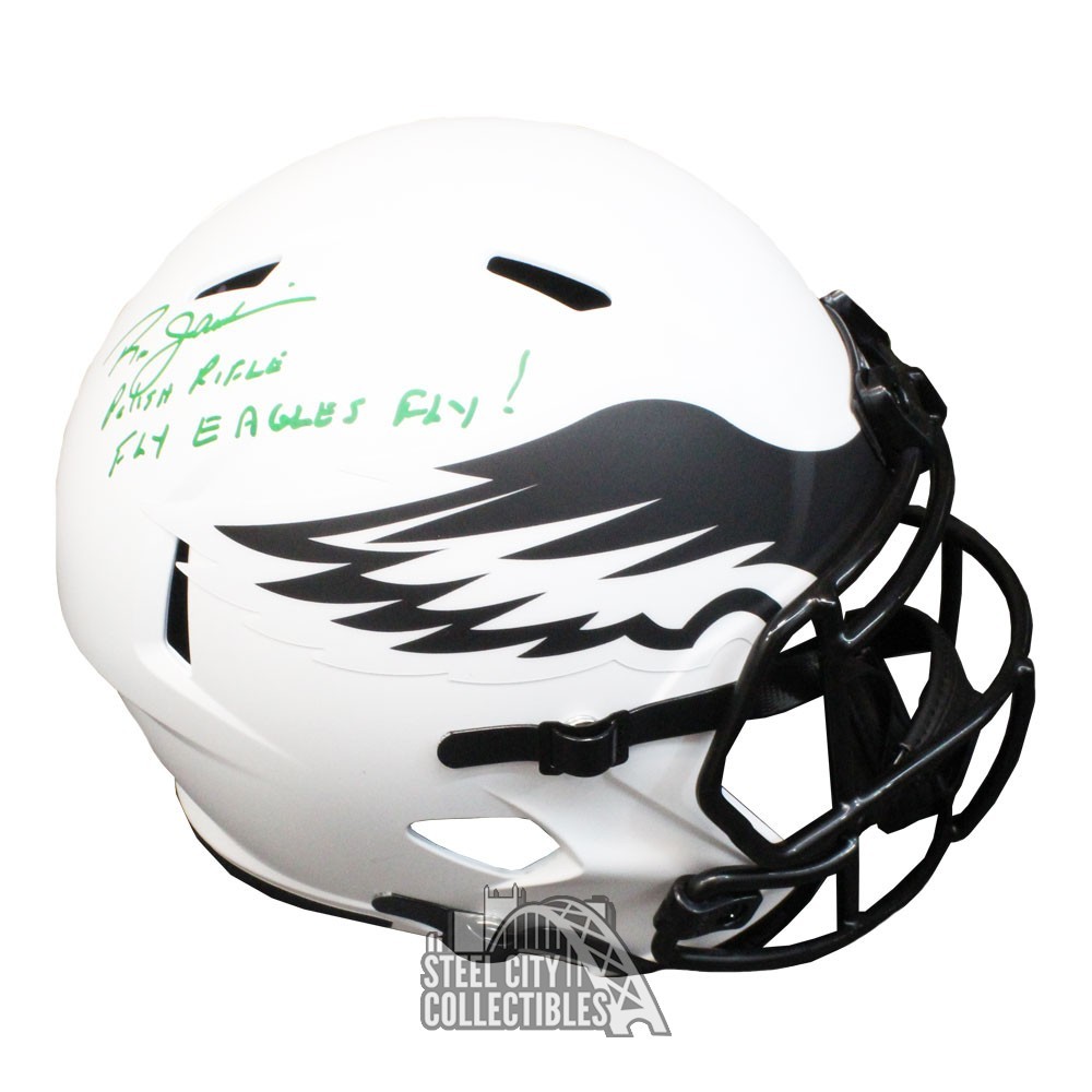 Ron Jaworski Autographed Philadelphia Eagles Logo Football