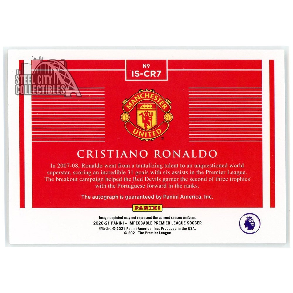 Cristiano Ronaldo Autographed Manchester United Jersey signed Fanatics FAN  COA - Autographed Soccer Jerseys at 's Sports Collectibles Store