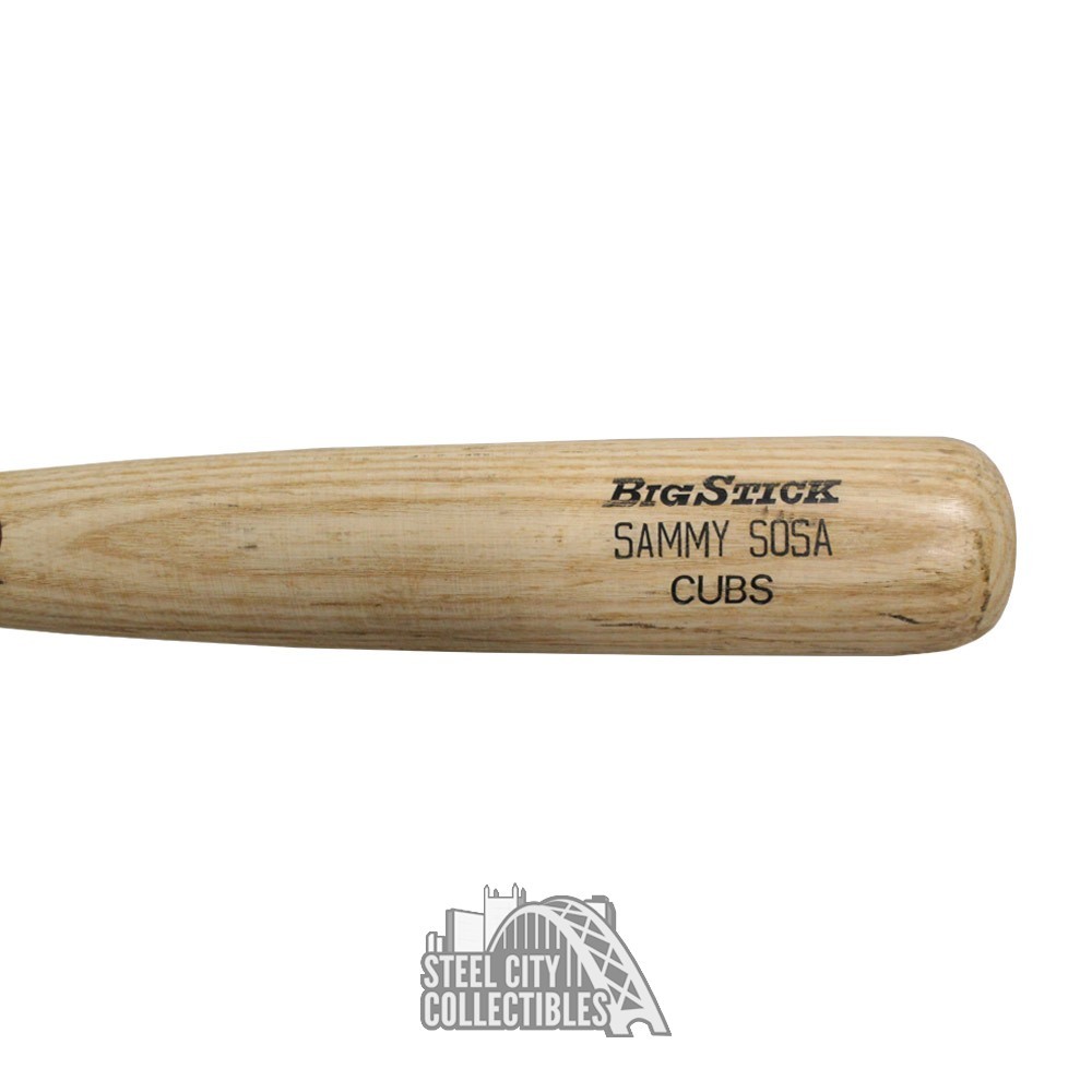 Sammy Sosa Game-Used Bat & Signed Jersey