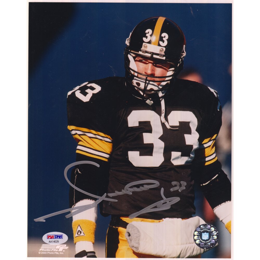 Signed Merril Hoge Picture - 8x10 W Coa