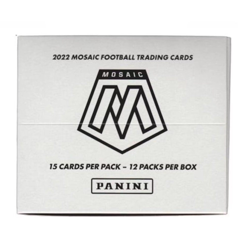 2022 Panini Mosaic Football Blaster Box Trading Cards Look for Exclusive  Orange Fluorescent Parallels! 