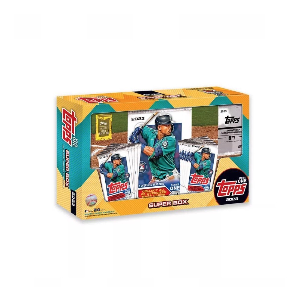 2023 Topps Series 1 Baseball 10Pack Super Box Steel City Collectibles