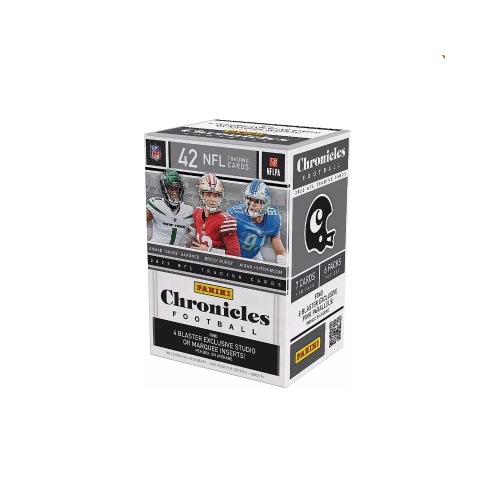 2022 Panini Chronicles Draft Picks Football 6-Pack Blaster Box (Pink  Parallels!)